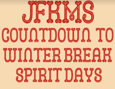  JFKMS Holiday Spirit Days